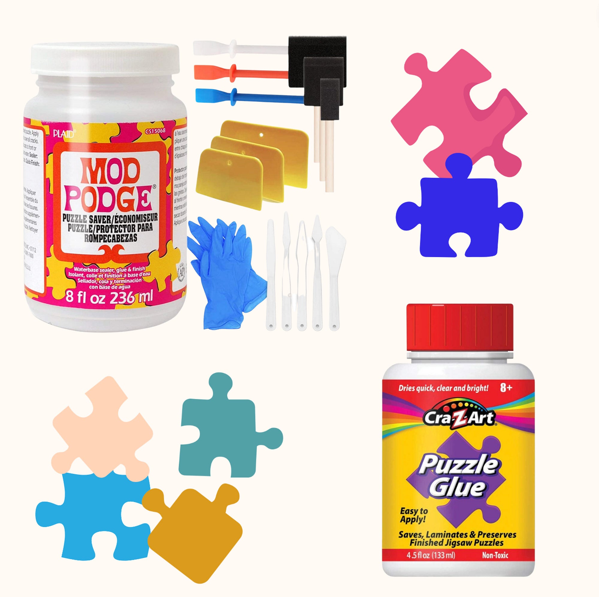 Preserve Your Puzzle with Mod Podge Puzzle Saver