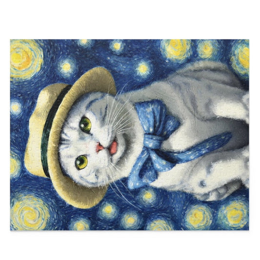 Starry Eye Cat Puzzle