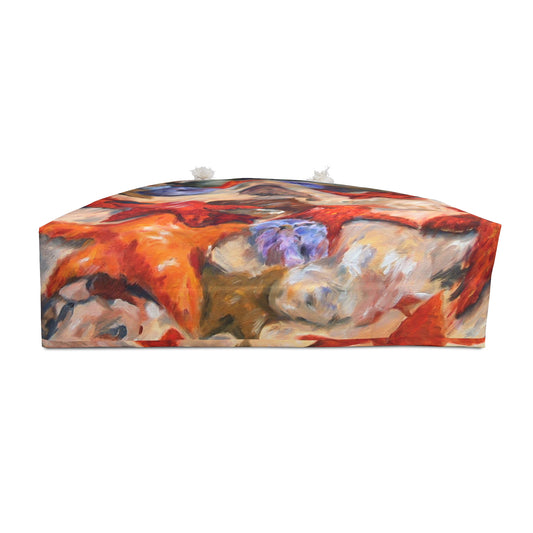 Beach Starfish Weekender Bag bottom