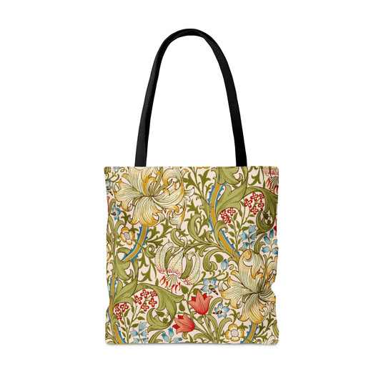 Tote Bag - Golden Lilly William Morris Design