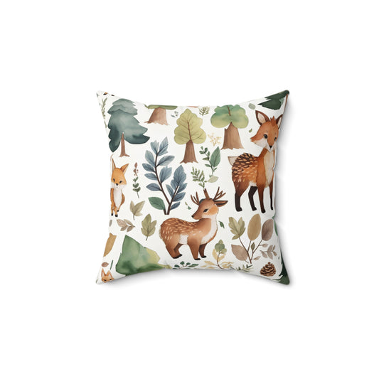 Spun Polyester Square Pillow