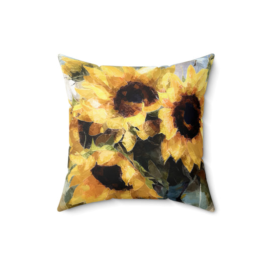 Sunflower Pillow