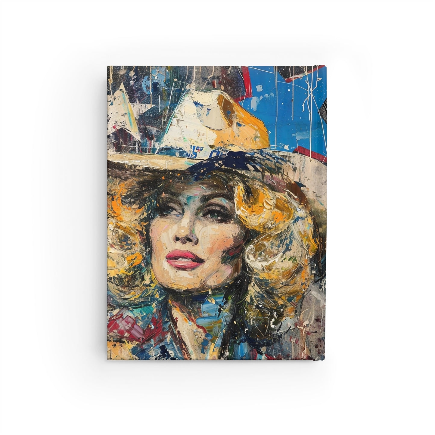 Journal - Ruled Line - Country Queen - Western Theme back