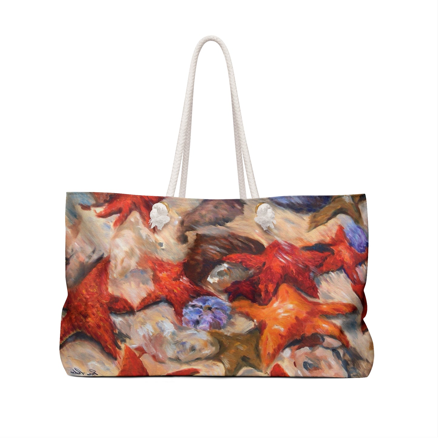 Beach Starfish Weekender Bag