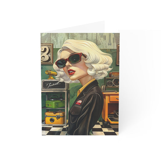 Greeting Cards (1, 10, 30, and 50pcs) - Tool Time Blonde
