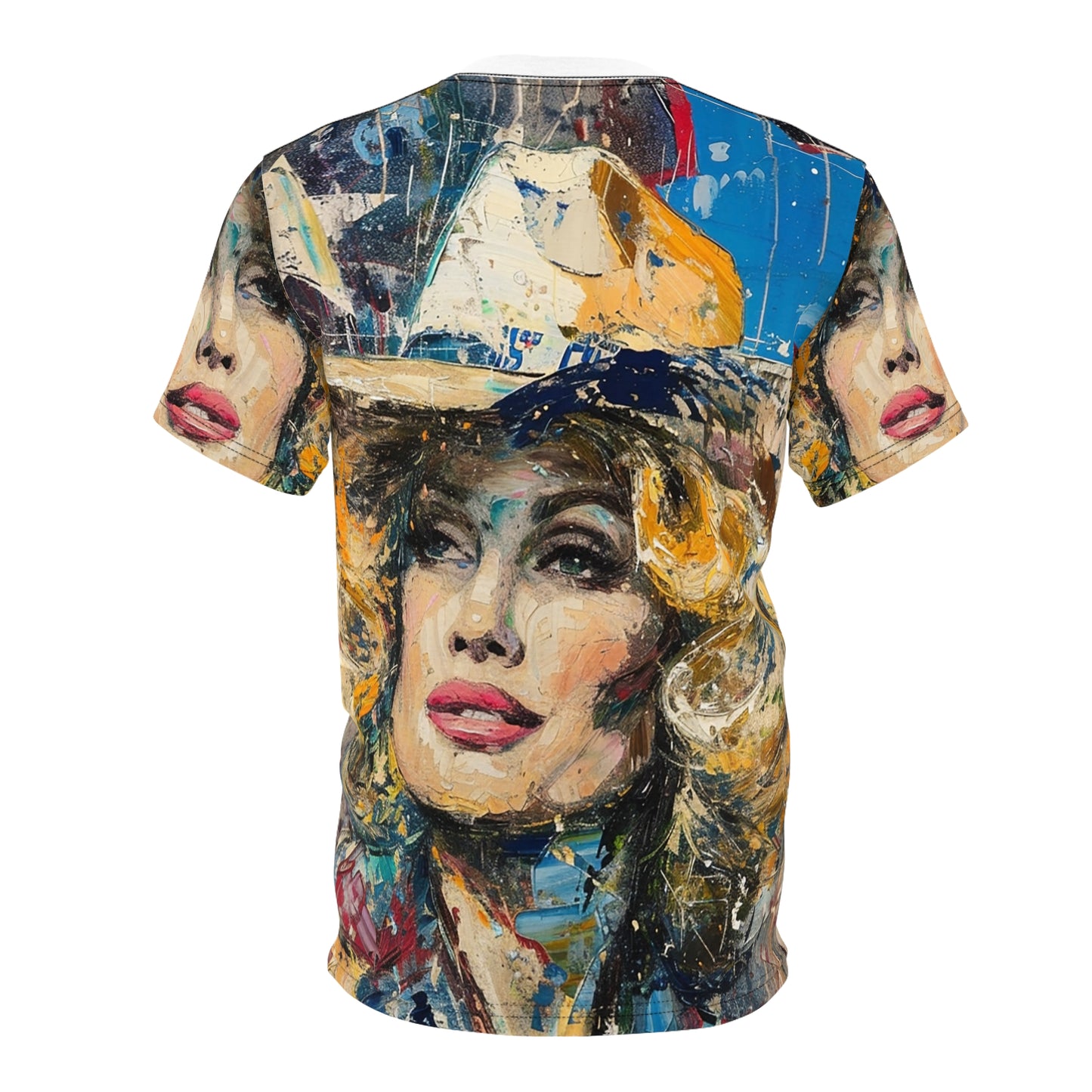 Unisex Cut & Sew Tee (AOP) - Country Queen Western Themed Tee