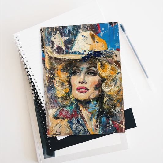 Journal - Blank - Country Queen - Western Themed in situ