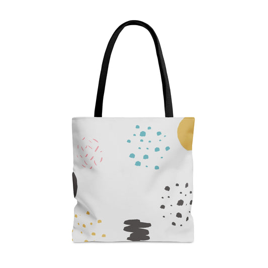 Tote Bag Colorful Circle Design