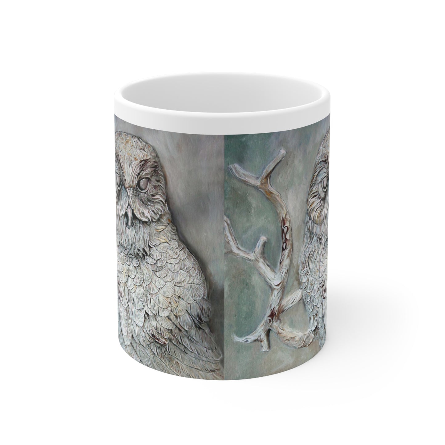 Barn Owl - Ceramic Mug 11oz front