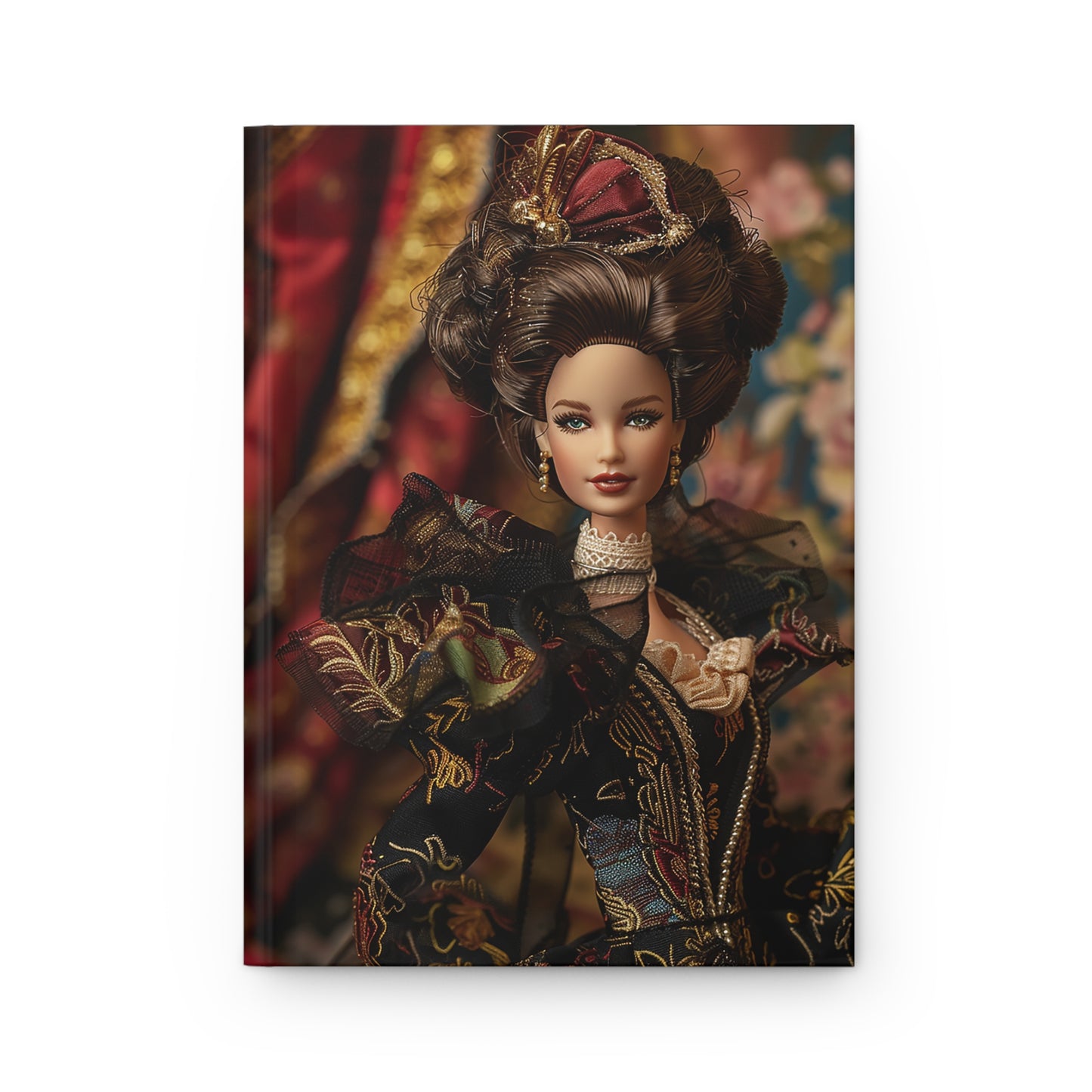 Hardcover Journal Matte - Victorian Barbie front