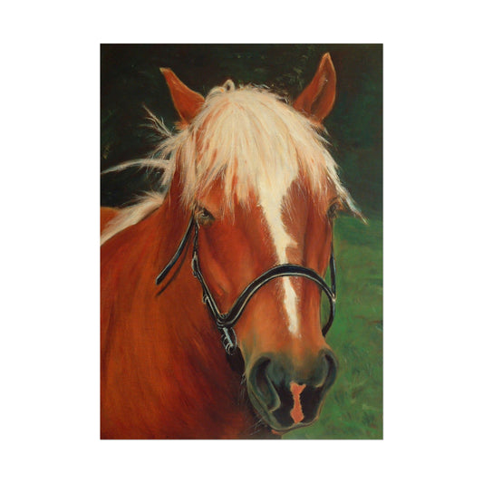 Rolled Posters - Brown Horse Art Poster