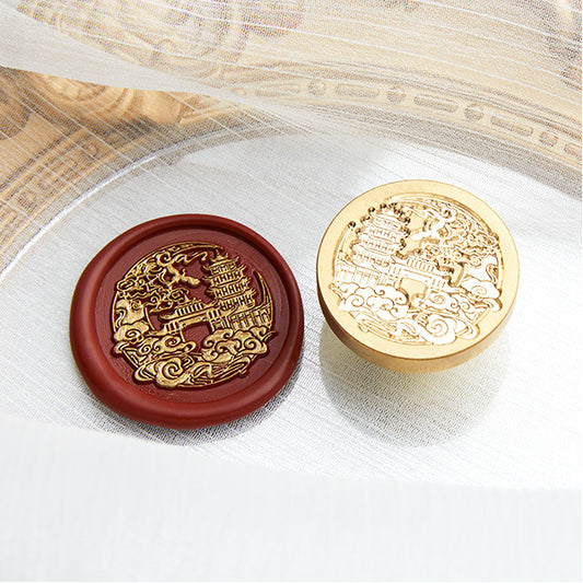 Premium Lacquer Wax Seal Stamp Set | Custom Envelope Seals