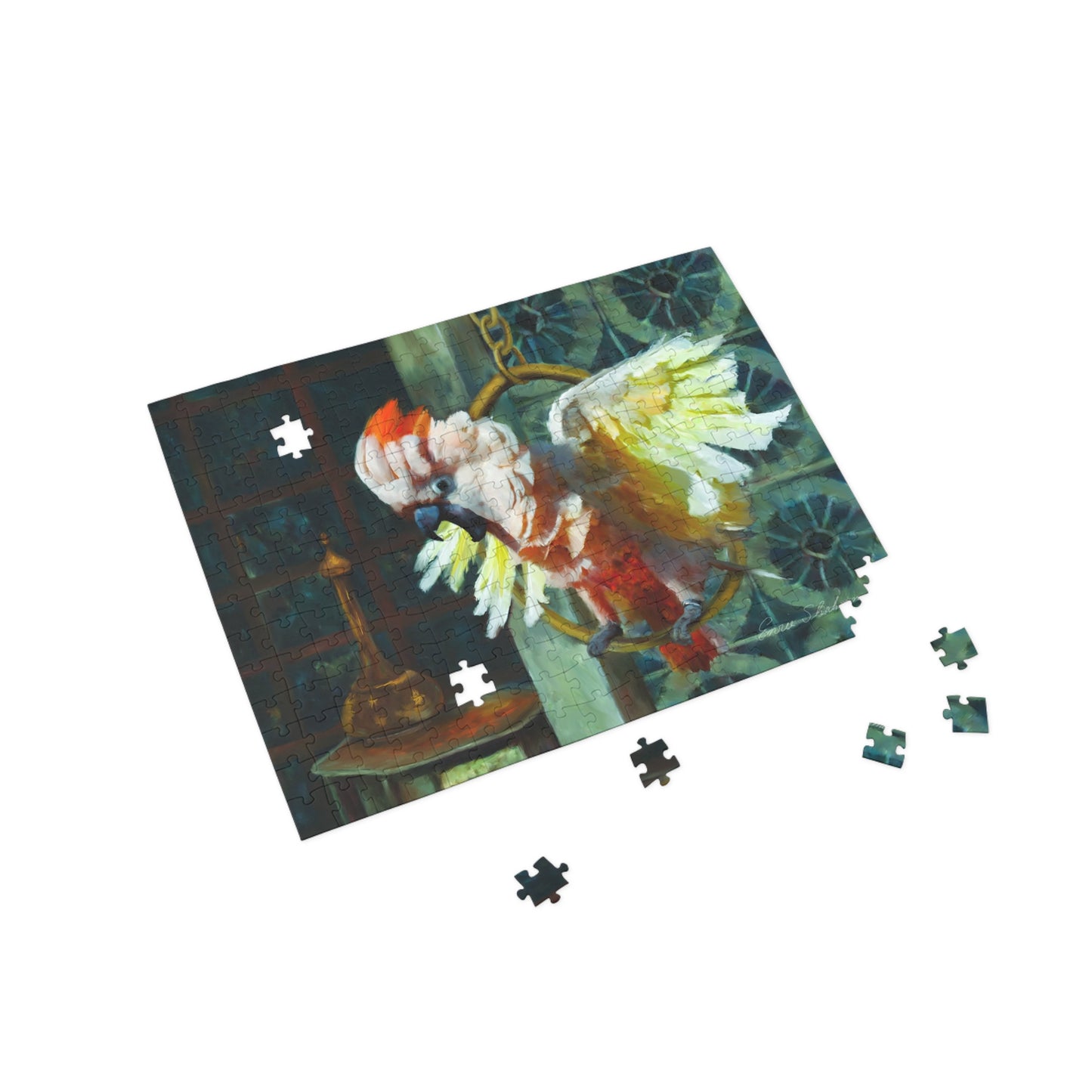 Puzzle (96, 252, 500, 1000-Piece) - Moluccan Cockatoo