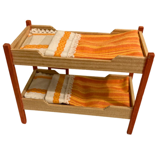 Lundby Children Bunkbed Vintage Swedish Dollhouse Furniture