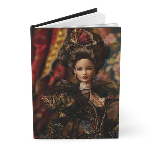 Hardcover Journal Matte - Victorian Barbie