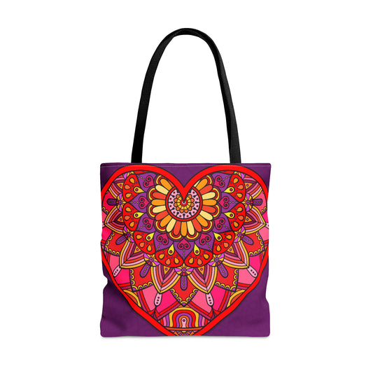 Tote Bag - Colorful Heart