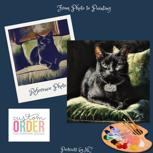 Formulaire de commande de portrait personnalisé