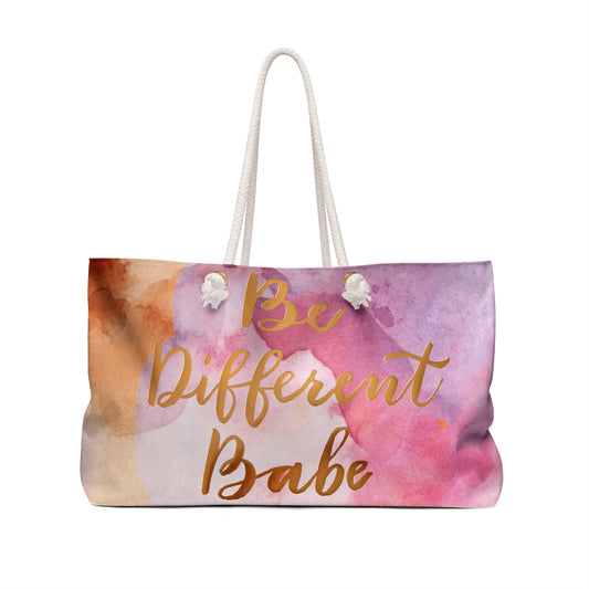 Weekender Bag, Travel Tote, Summer Escape Bag, Beach Bag, Vacation Essential, Garden Party Accessory back