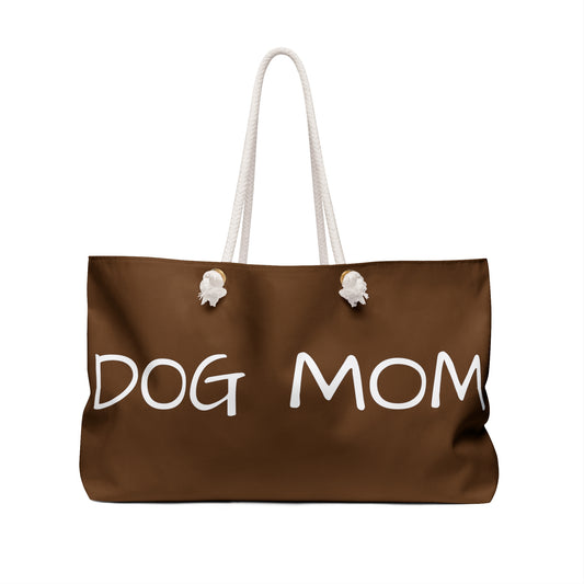 Weekender Tote Bag - Dog Mom back