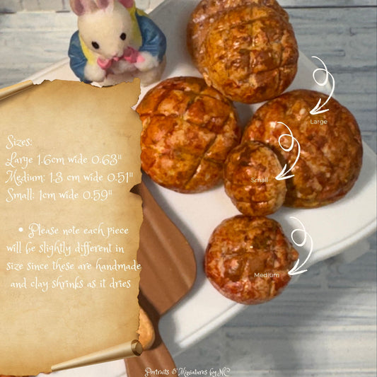 Miniatue Brioche Bread