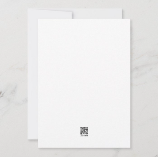 Pumpkin Harvest Elegance - 5"x7" Flat Holiday Card