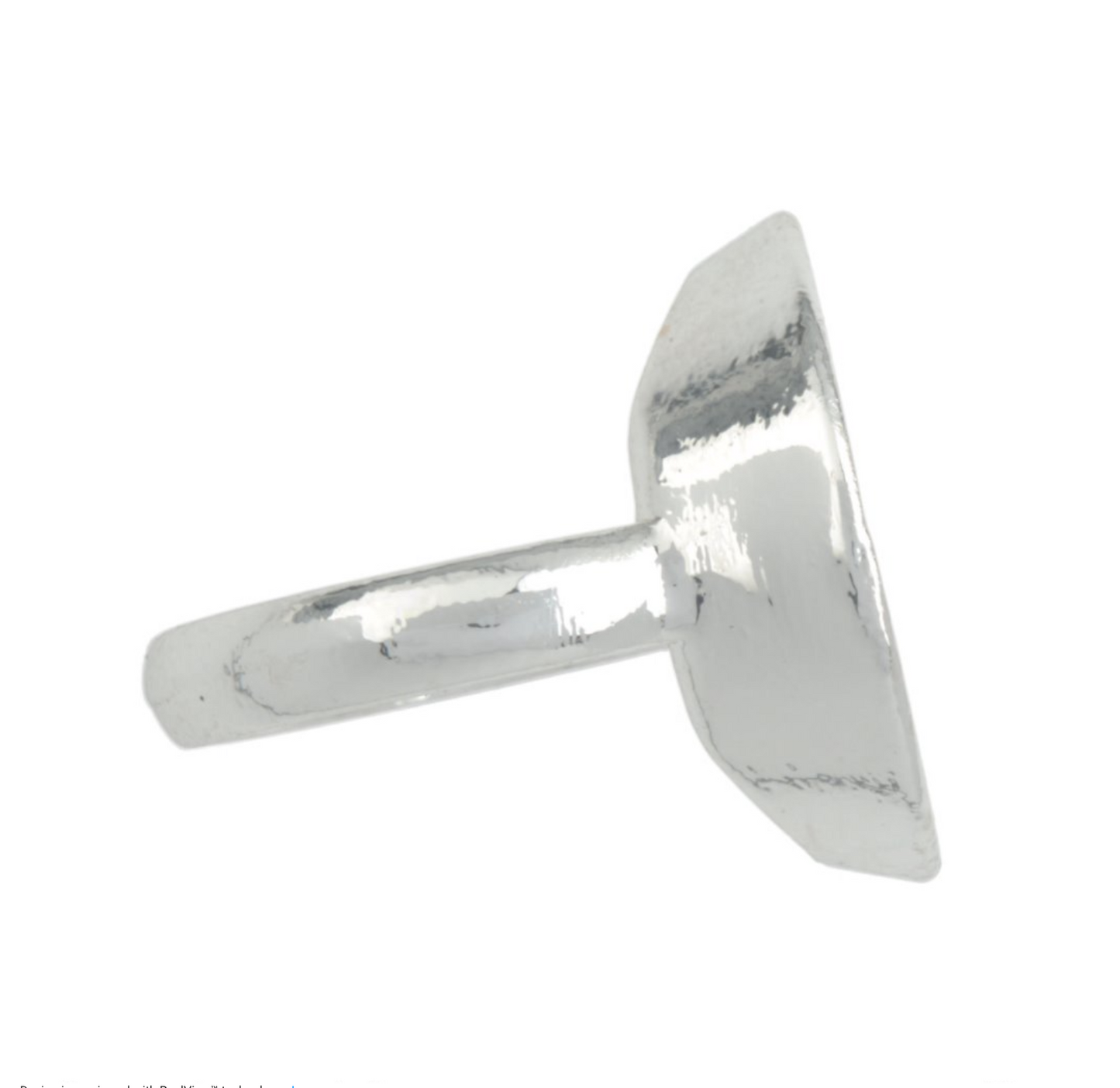 Silver Plated Ring - Side