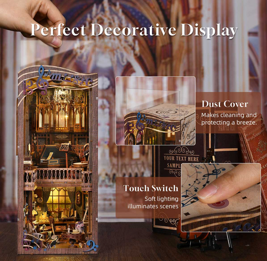 Timeless Melody Book Nook Kit n-Gift for Music Lovers