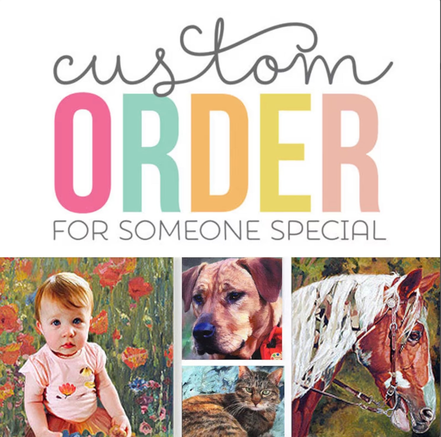 Custom portrait order form