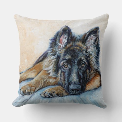 German Shepherd Pillow