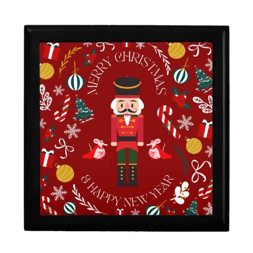 Nutcracker Keepsake Gift Box Front
