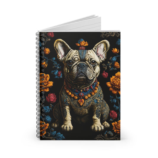 Stylish Dog-Themed Spiral Notebook - Perfect for Pet Lovers, Journaling, Sketching, Gift Ideas for Dog Owners