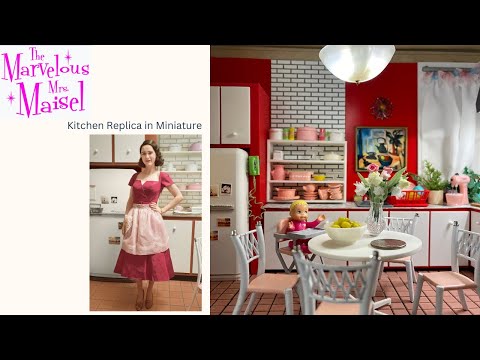 The Marvellous Mrs. Maisel Custom Made Diorama - 1 12 Scale Roombox