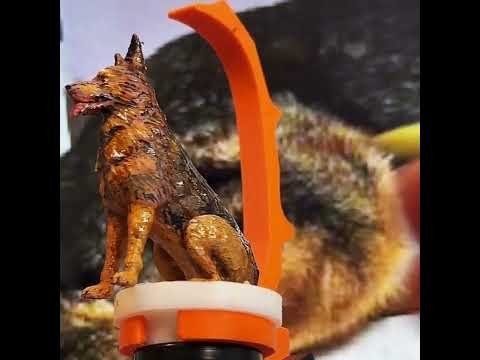German Shepherd Dog Statue Miniature Dog Custom Made Pet Statue