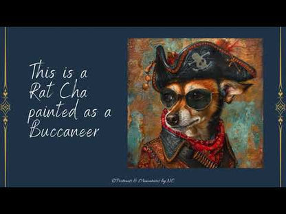 Rat Cha Pet Portrait - Buccaneer