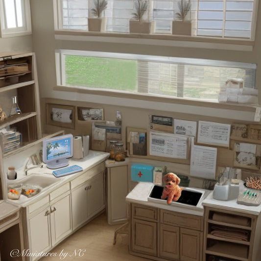 Vetenarian Miniature Diorama