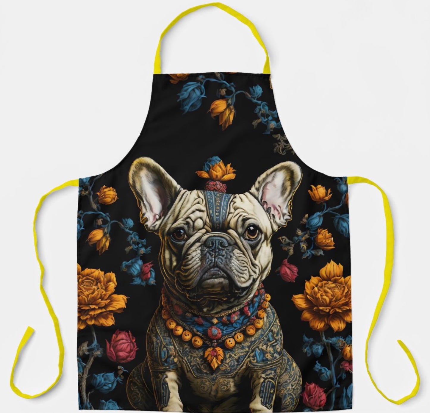 Apron - Mexican Folk Art Bulldog