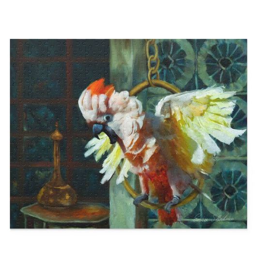 Photo Puzzle Mollucan Cockatoo Bird