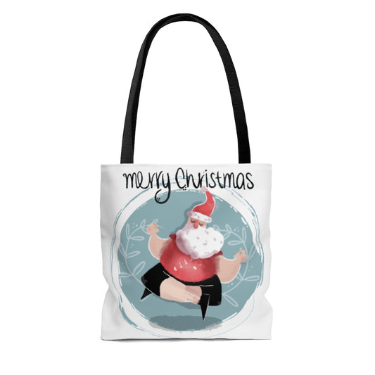 Tote Bag - Merry Christmas small back
