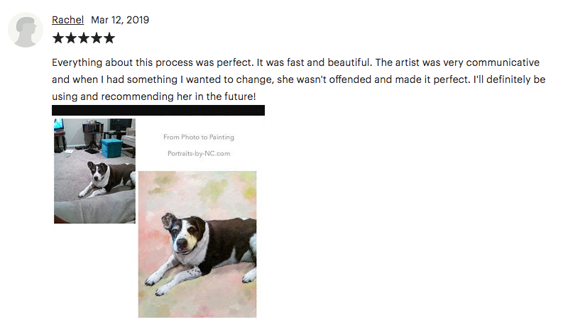 pet portrait review