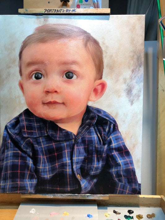 Portrait de tout-petit garçon