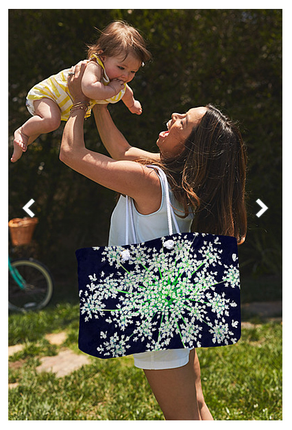 Floral Burst - Weekender Tote Bag - Portraits by NC