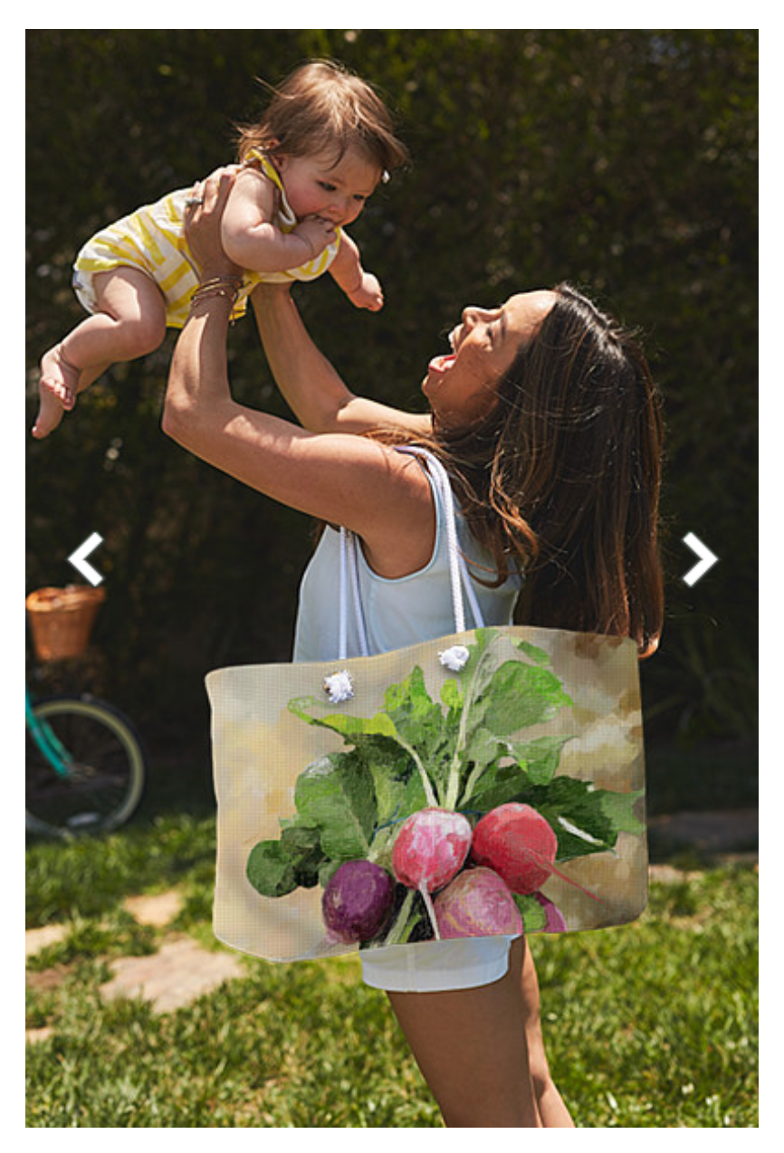 Radishes - Weekender Tote Bag - Portraits by NC