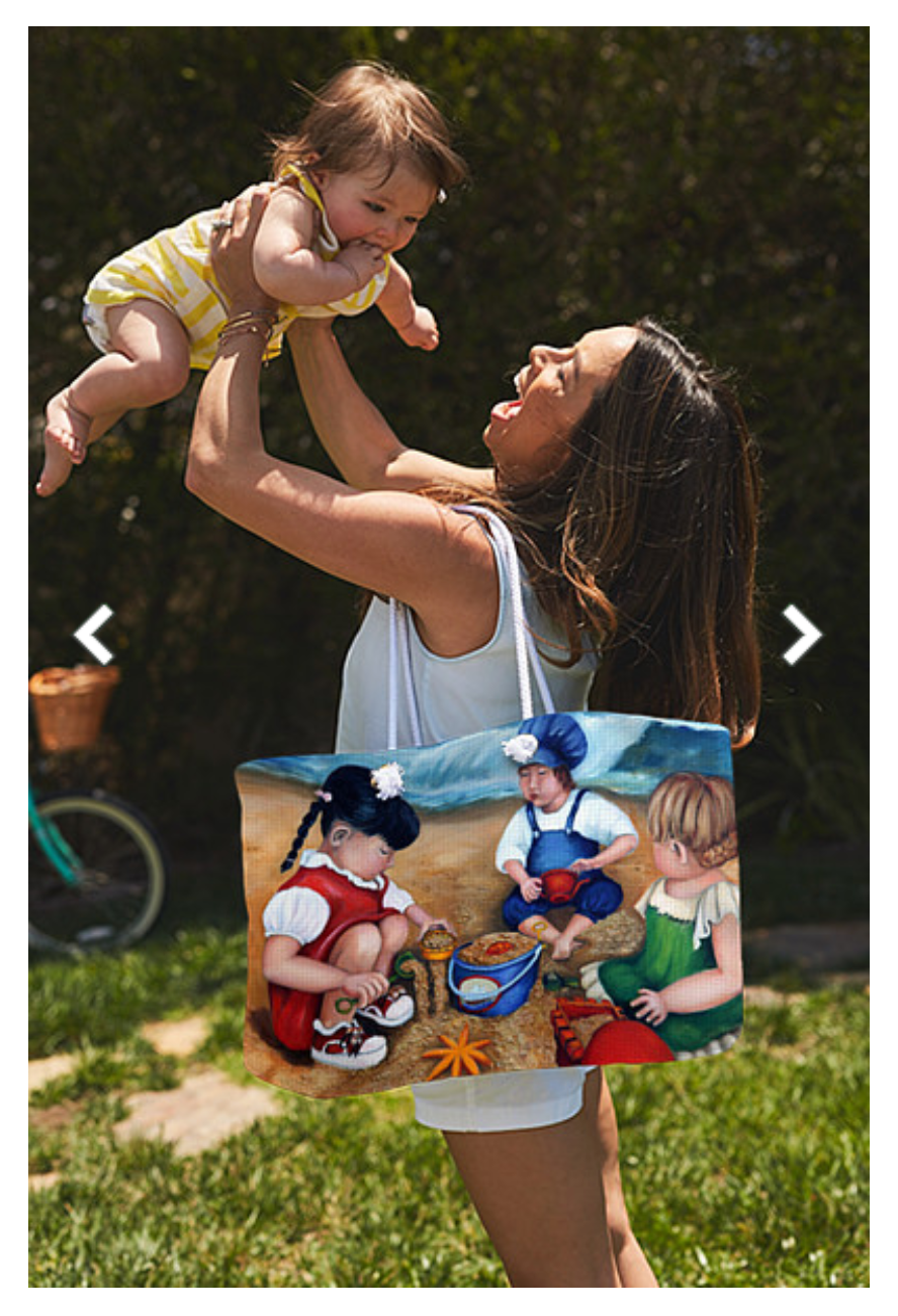 A Day At The Beach - Weekender Tote Bag - Portraits by NC