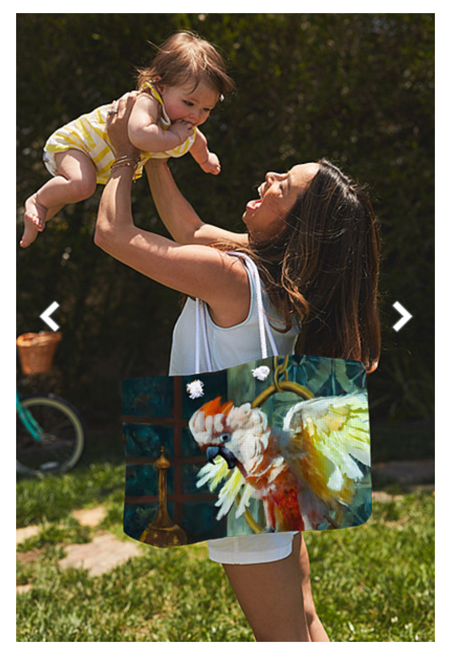 Tango der Molukkenkakadu - Weekender-Einkaufstasche