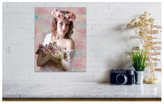 Flower Girl Teen Portrait 221 - Portraits by NC