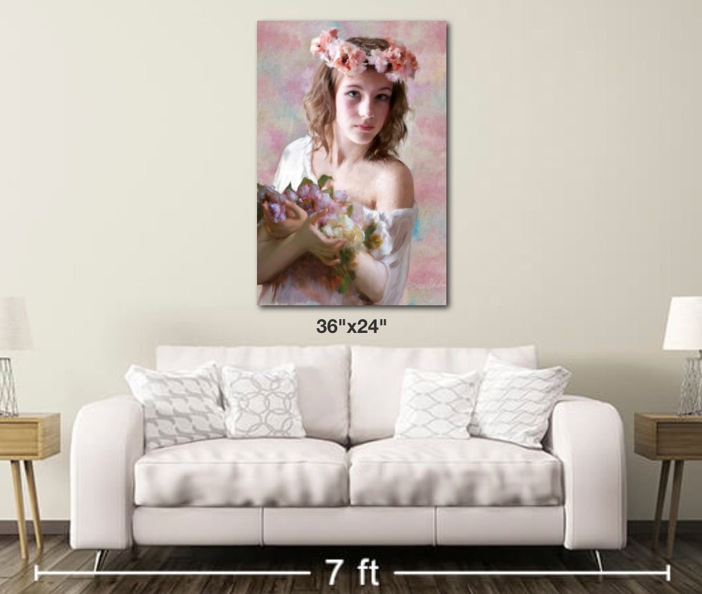 Flower Girl Teen Portrait 221 - Portraits by NC