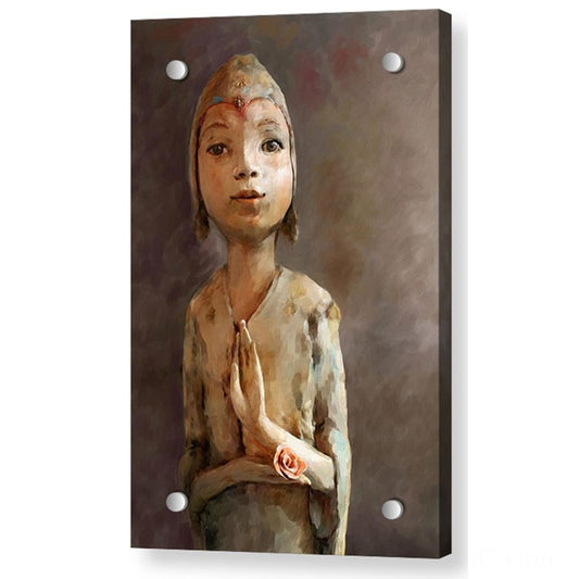 Zen be With You Acrylic Print with posts