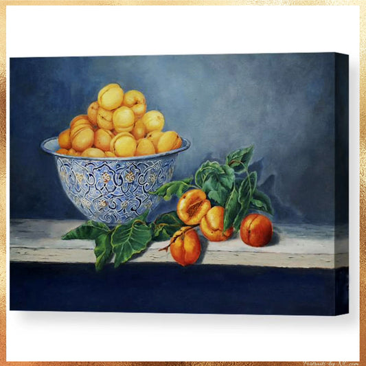 Apricots and Peaches - Canvas Print