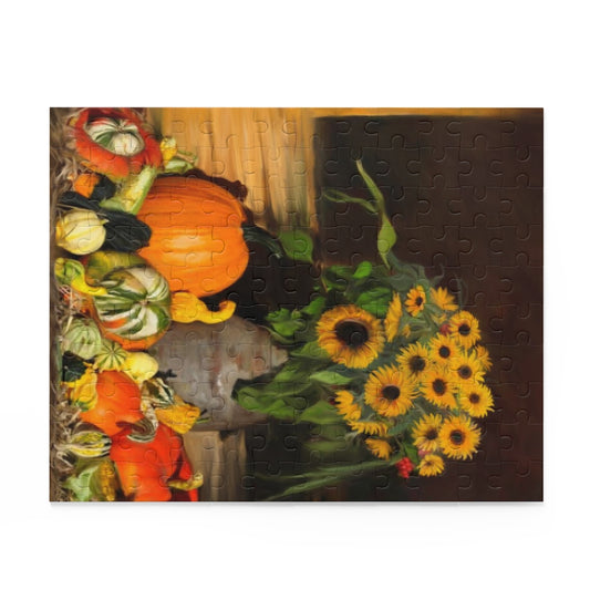 Bountiful Harvest Gourds Jigsaw puzzle