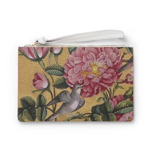 Clutch Bag - Camellia Design